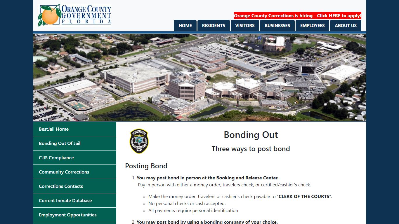 BondingOutOfJail - OCFL - Orange County Florida